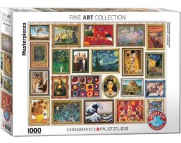 Puzzle 1000 Collage, Słynne obrazy