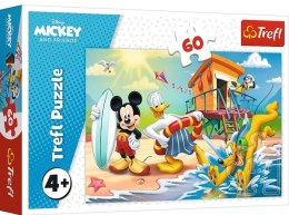 Puzzle 60 Ciekawy dzień Mikiego i przyjaciół TREFL