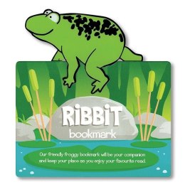 Zwierzęca zakładka do książki - Ribbit - Żaba