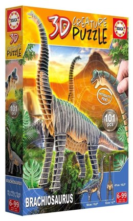 Puzzle 3D Dinozaury - Brachiozaur 101 el. G3
