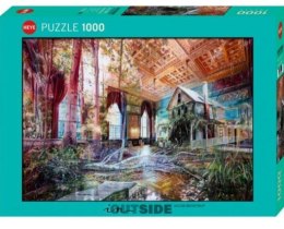 Puzzle 1000 In/Outside, Absorbujący dom