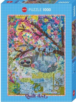 Puzzle 1000 Quilt Art - Leniwiec