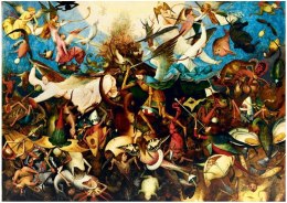 Puzzle 1000 Upadek zbuntowanych aniołów, Brueghel