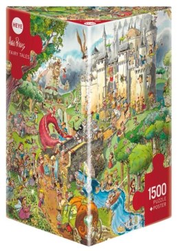 Puzzle 1500 Świat bajek dawno, dawno temu