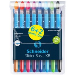 Długopis Slider Basic XB 6+2 kolory
