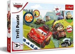 Puzzle 24 maxi Wesołe auta Cars 3