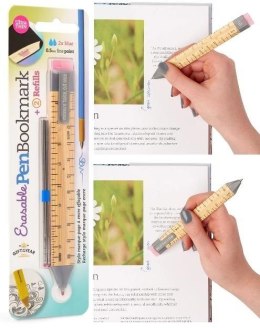 Pen Boomkark zakładka długopis - Linijka + wkłady