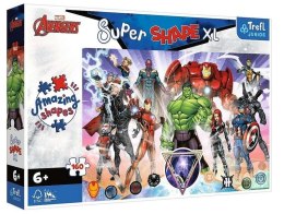 Puzzle 104 Super Shape XL Odwaga Avengersów TREFL