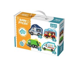 Puzzle Baby Classic - Pojazdy i zawody TREFL
