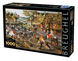 Puzzle 1000 Brueghel, Cztery pory roku - Wiosna