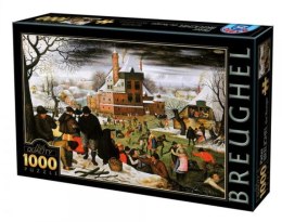 Puzzle 1000 Brueghel, Cztery pory roku - Zima