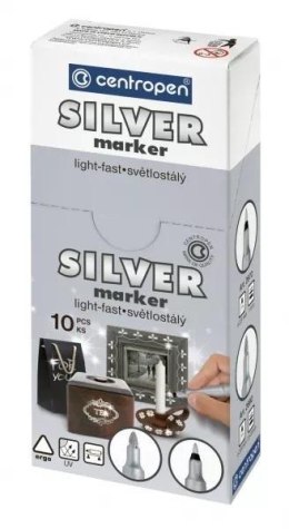 Marker permanentny Silver 2670 M (10szt)