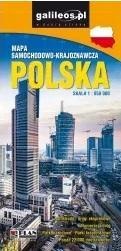 Mapa samochodowa - Polska 2023