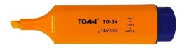 Zakreślacz Mistral pomarańczowy (10szt) TOMA