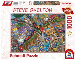 Puzzle PQ 1000 Steve Skeleton Godziny szczytu G3