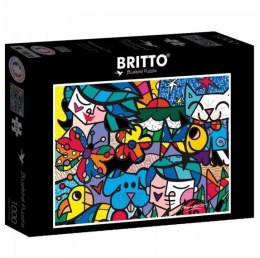 Puzzle 1000 Romero Britto, Ogród pełen kolorów