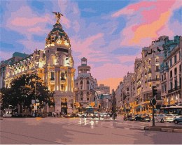 Malowanie po numerach - Wieczór Hiszpania 40x50