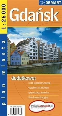 Gdańsk - plan miasta 1:23 000 DEMART
