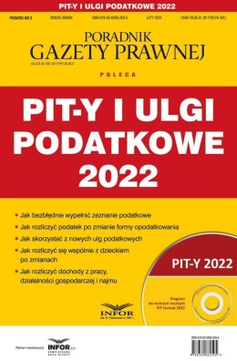 Pity i ulgi podatkowe 2022. Podatki 2/2023