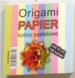 Origami papier 10x10cm pastele
