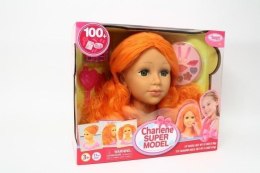 Charlene Super Modelka ruda + kosmetyki