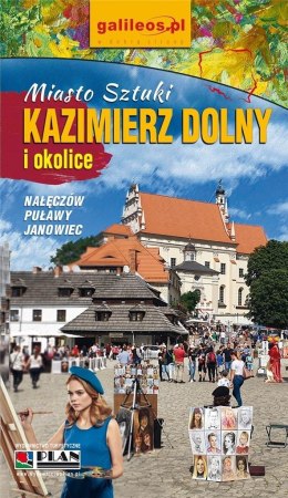 Plan miasta - Kazimierz Dolny i okolice w.2023