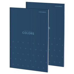 Blok notatnikowy A4/100K Colors (4szt)