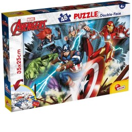 Puzzle 48 dwustronne Avengers