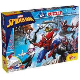 Puzzle 48 dwustronne Spiderman