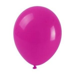 Balony pastelowe ciemnoróżowe 25cm 100szt