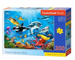 Puzzle 200 Tropical Underwater World CASTOR