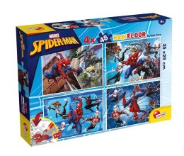 Puzzle podłogowe dwustronne Maxi 4x48 Spiderman