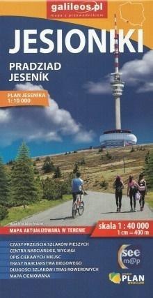 Mapa turystyczna - Jesioniki/Pradziad/Jesenik