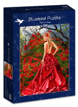 Puzzle 1500 Piękność w czerwonej sukni