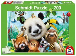 Puzzle 200 Wesołe zwierzaki G3