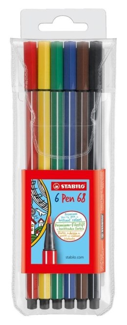 Flamaster Pen 68 6 kolorów
