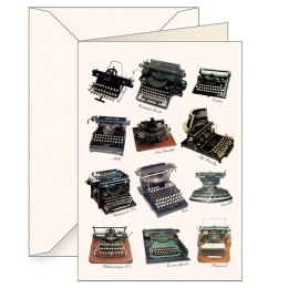 Karnet B6 + koperta 5518 Maszyny do pisania