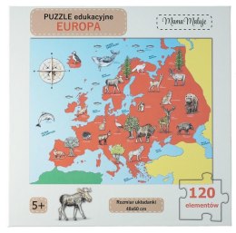 Puzzle edukacyjne Europa 120el