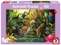 Puzzle 150 Mieszkańcy dżungli