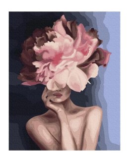 Malowanie po numerach - Wdzięczny kwiat 40x50cm