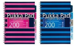 Project Book Navy A5/200 kratka (3szt) PUKKA