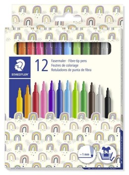 Flamaster szkolny Pattern Mix 12 kolorów STAEDTLER