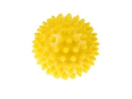 Piłka rehabilitacyjna żółta 6,6cm