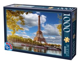 Puzzle 1000 Francja, Paryż- Widok n Wieżę Eiffla