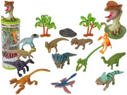 Dinozaury + akcesroria 12szt