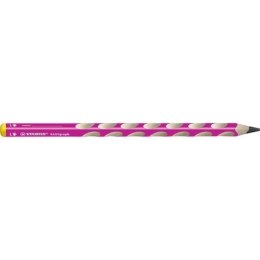 Ołówek Easygraph HB różowy dla lewor (6szt)STABILO