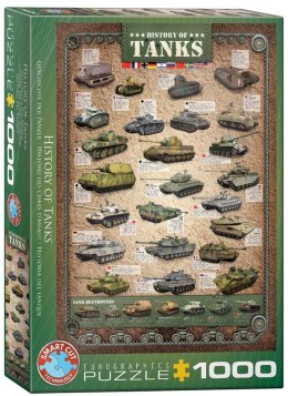 Puzzle 1000 Historia czołgów