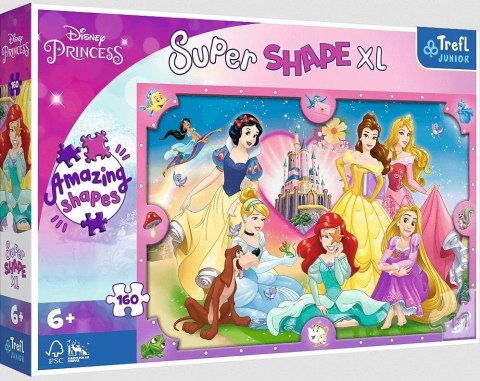 Puzzle 160 Super Shape XL Disney Princess TREFL