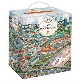 Puzzlove CzuCzu Miasto Warszawa 1000 el. puzzle