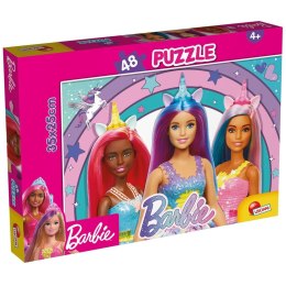 Puzzle dwustronne 48 Barbie magic unicorn